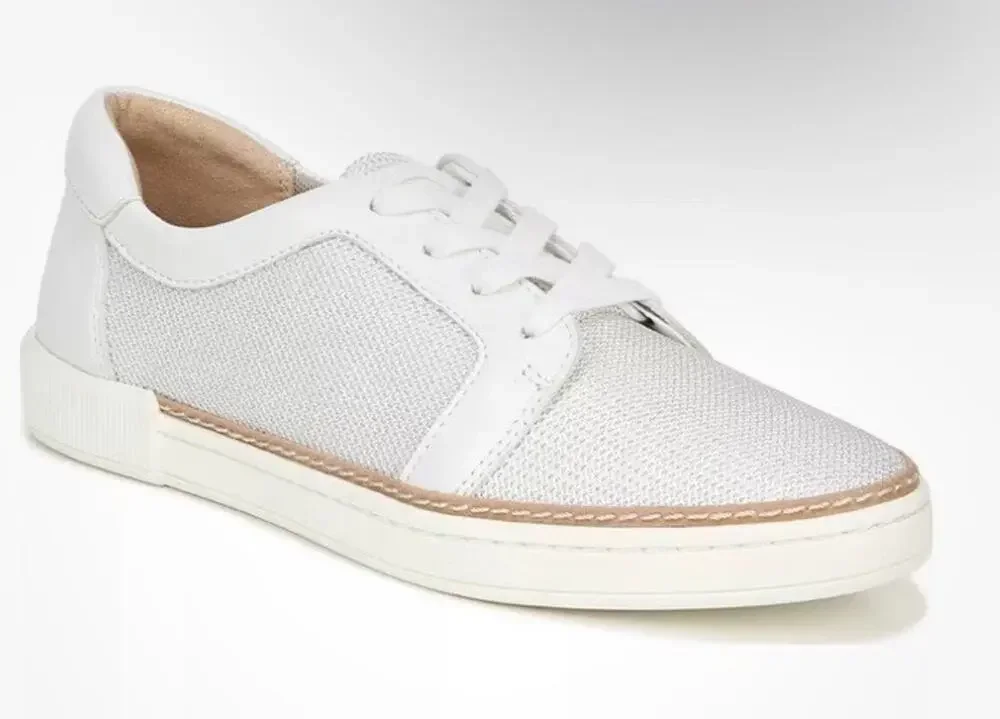 NATURALIZER Womens Wide White N5 Contour Jane 2 Comfort Sneakers Shoes Sz 7.5W